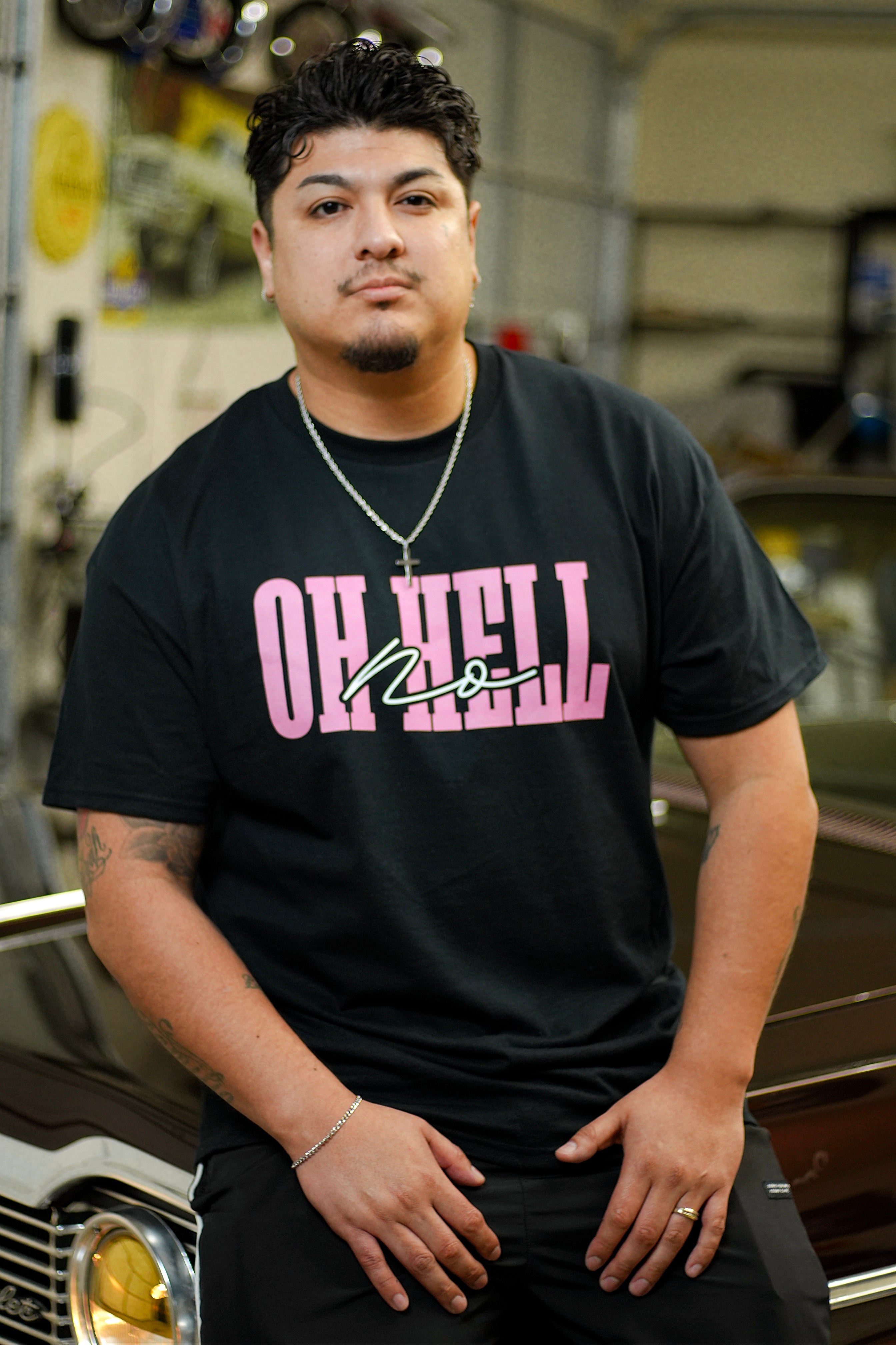 NO EXCUSES/ OH HELL NO T-SHIRT